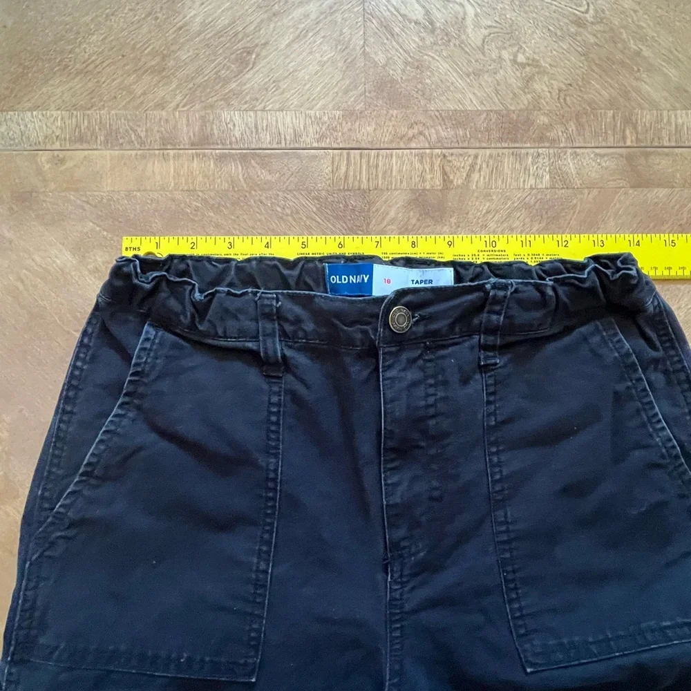 Old Navy Black Utility Pants – Kids Size 18